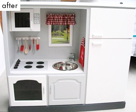 Фотография:  в стиле , Кухня и столовая, Декор интерьера, DIY, Мебель и свет, Переделка, Кресло, Диван, Люстра, Комод, Зеркало, Стул, Холодильник, идеи переделки старой мебели, переделка старой мебели фото – фото на INMYROOM