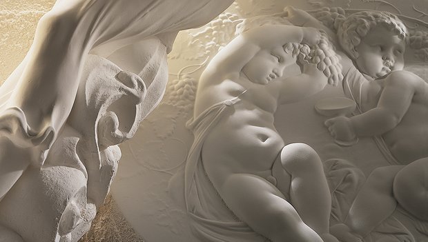 Фотография:  в стиле , Декор интерьера, гипс в интерьере, материал гипс, декор интерьера с помощью гипса – фото на INMYROOM