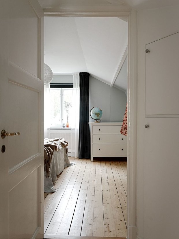 Комната владельцев дома на втором этаже