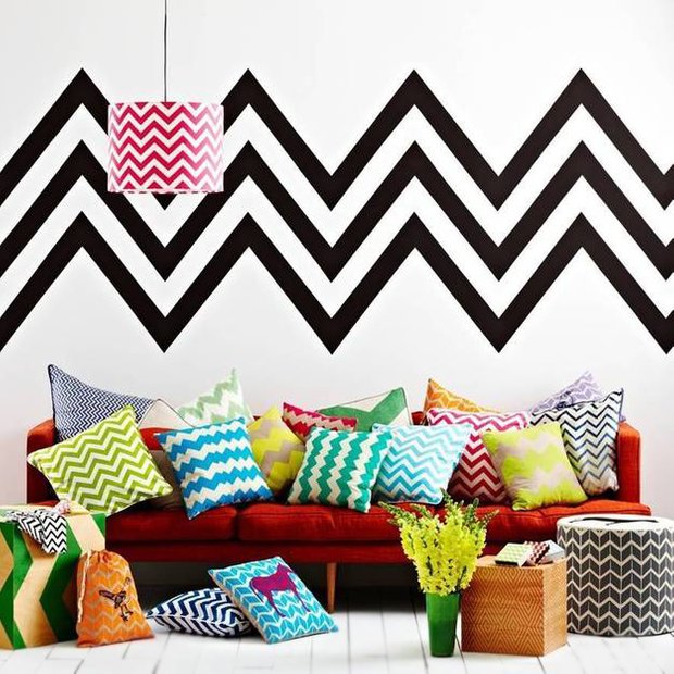 Фотография: Гостиная в стиле Скандинавский, Советы, Синий, Екатерина Савкина, тенденции 2015 – фото на INMYROOM