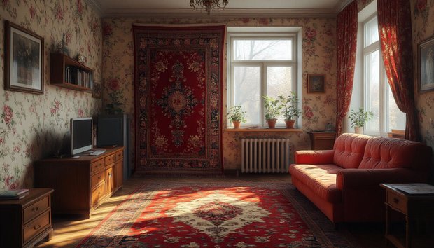 Ковер на стену – зачем он вообще был нужен: теплоизоляция, о которой забыли - INMYROOM