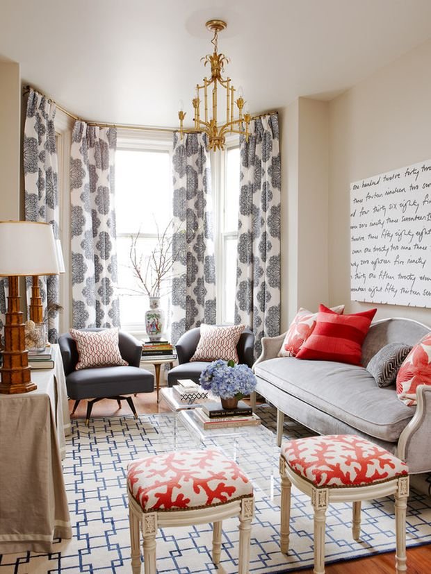 Фотография:  в стиле , Гостиная, Декор интерьера, Малогабаритная квартира, Квартира, Декор, Хрущевка – фото на INMYROOM