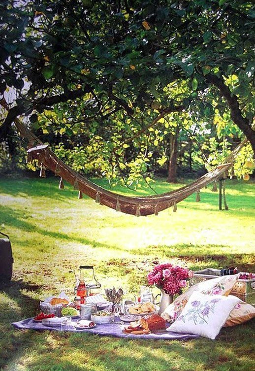 Фотография: Ландшафт в стиле Прованс и Кантри, Современный, DIY, Дом, Стиль жизни, Дача, Гамак, Качели – фото на INMYROOM