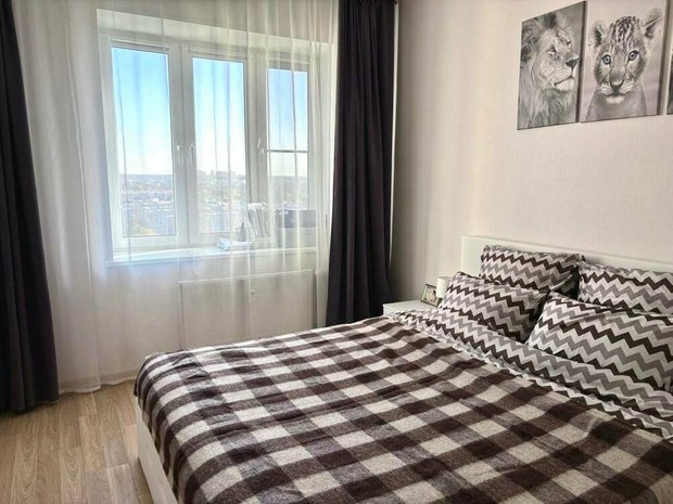 Светлая евротрехкомнатная квартира 60 м² для молодой семьи с ребенком — INMYROOM