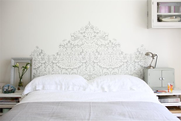 Фотография: Спальня в стиле Современный, Декор интерьера, DIY, Обои – фото на INMYROOM