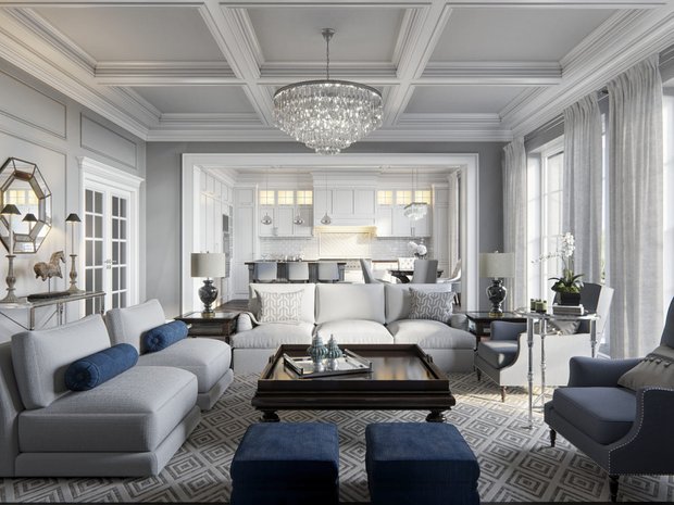 Фотография: Гостиная в стиле Классический, Советы – фото на INMYROOM