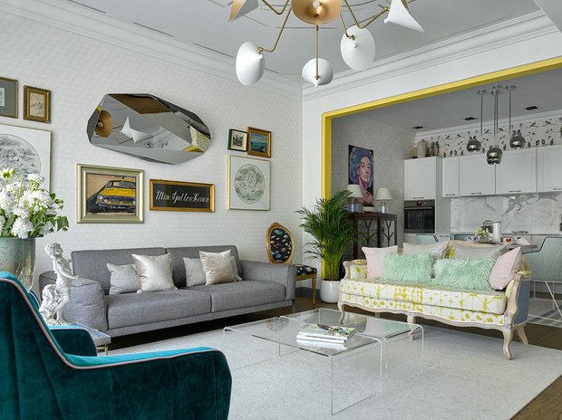 Дизайн: Ольга Легошина, FB Interiors