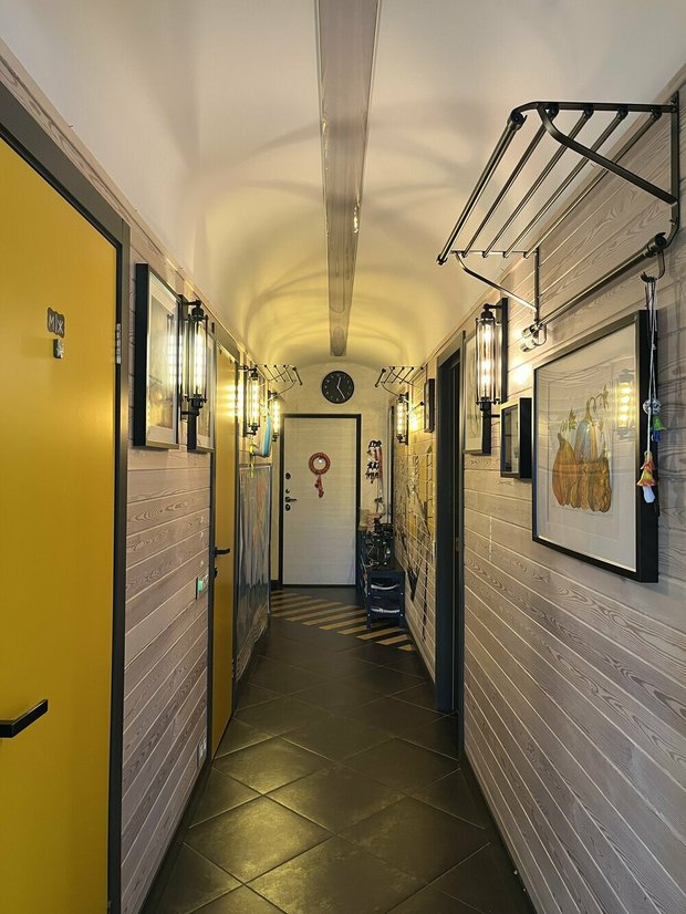 Фотография:  в стиле , Квартира, Москва, Ремонт на практике, 3 комнаты, 60-90 метров – фото на INMYROOM