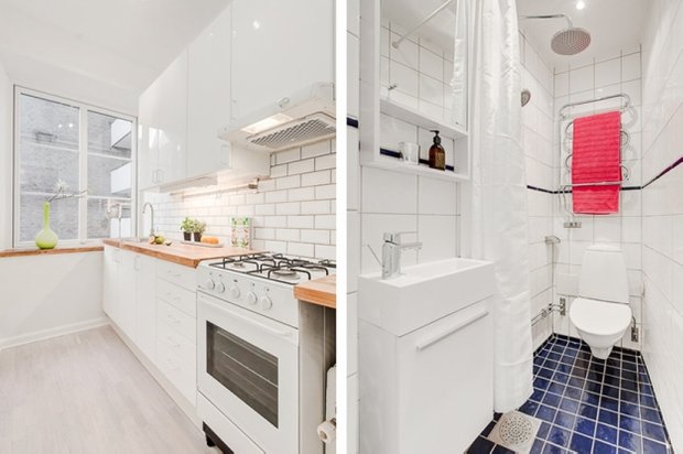 Фотография: Прочее в стиле , Скандинавский, Малогабаритная квартира, Квартира, Дома и квартиры, Стокгольм – фото на INMYROOM