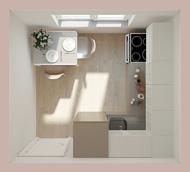 Фотография:  в стиле , Кухня и столовая, Советы – фото на INMYROOM
