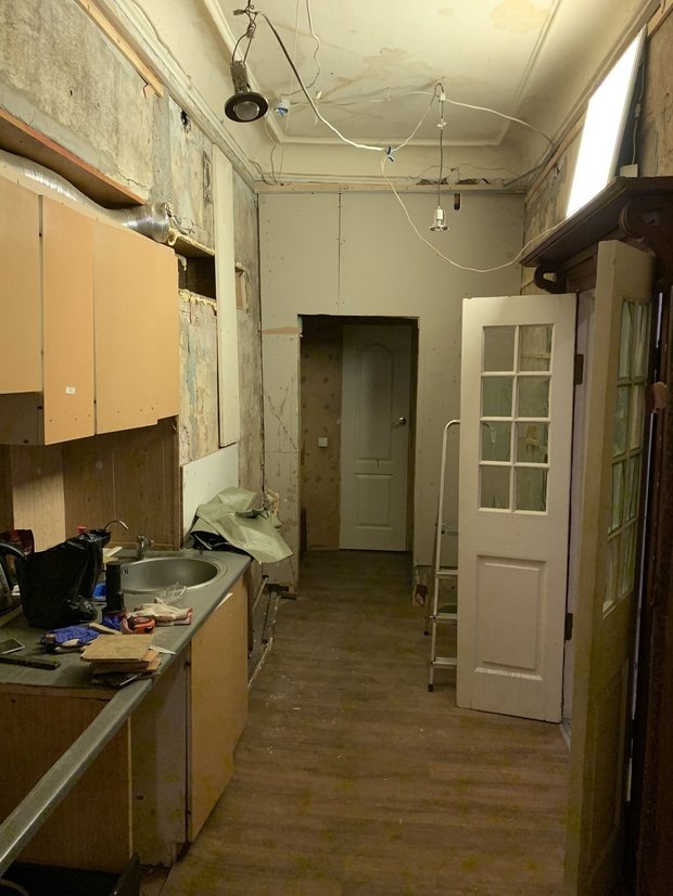 Фото кухни до ремонта