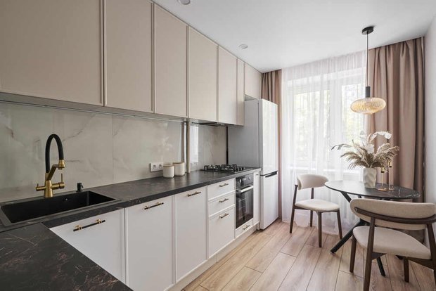 Фотография:  в стиле , Квартира, Переделка, Москва, 2 комнаты, 40-60 метров, современный/минимализм, Мария Жигунова – фото на INMYROOM