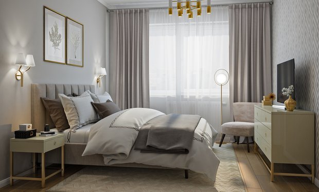 Фотография: Спальня в стиле Современный, Советы, Степан Бугаев, Flatplan – фото на INMYROOM