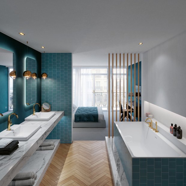 Фотография: Ванная в стиле Современный,  – фото на INMYROOM