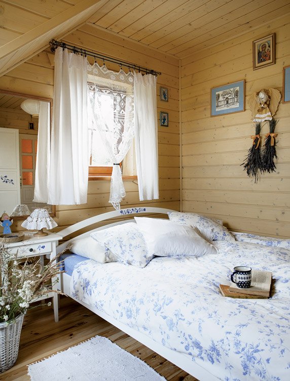 Фотография: Спальня в стиле Прованс и Кантри, Современный, DIY, Дом, Дома и квартиры, Дача, Роспись – фото на INMYROOM