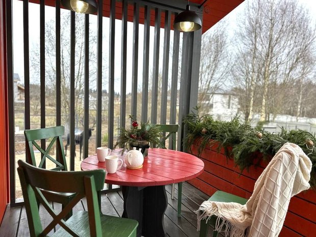 Фотография: в стиле , Дом, Ремонт на практике, 3 комнаты, Более 90 метров, Любовь Иноземцева – фото на INMYROOM