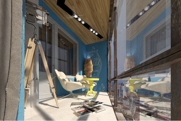 Фотография: Балкон в стиле Эклектика, Современный, Квартира, Советы – фото на INMYROOM