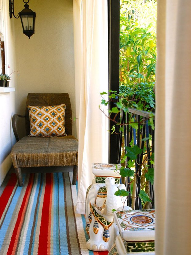 Фотография: Прочее в стиле , Балкон, Интерьер комнат, специальная тема: балконы – фото на INMYROOM