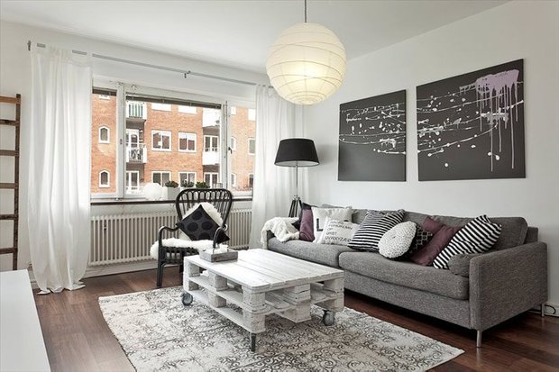 Фотография: Гостиная в стиле Скандинавский, Декор интерьера, DIY – фото на INMYROOM