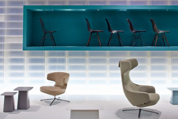 Фотография: в стиле Современный, Декор интерьера, Дизайн интерьера, Moooi, Vitra, Мебель и свет, Цвет в интерьере, Синий, Розовый, Голубой, Оранжевый, Бирюзовый, Ольга Косырева, Designboom – фото на INMYROOM