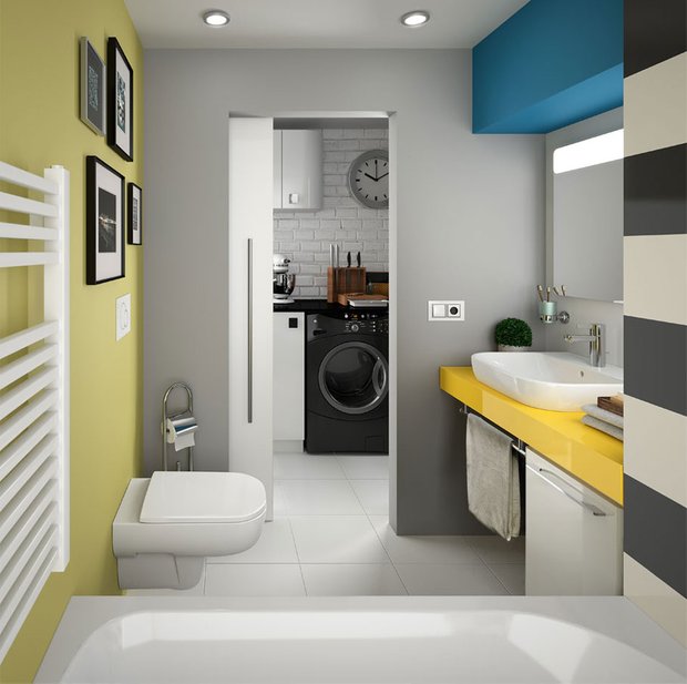 Фотография:  в стиле , Ванная, Советы, Geberit – фото на INMYROOM