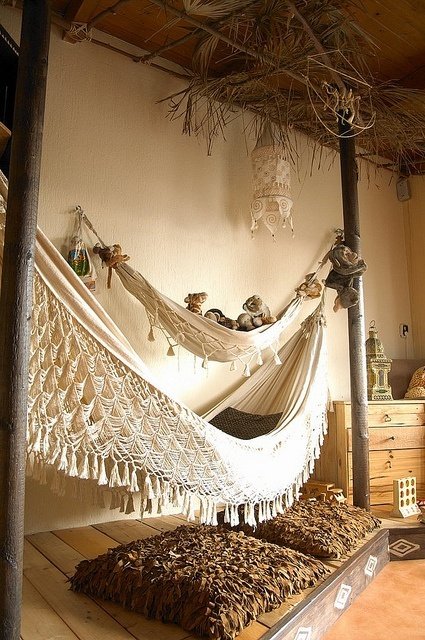 Фотография:  в стиле Прованс и Кантри, Современный, DIY, Дом, Ландшафт, Стиль жизни, Дача, Гамак, Качели – фото на INMYROOM
