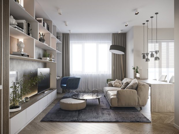 Фотография: Гостиная в стиле Современный, Советы – фото на INMYROOM