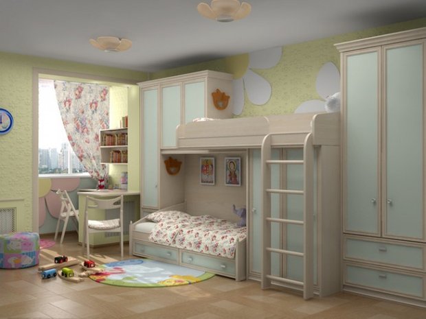 Фотография: Гостиная в стиле Прованс и Кантри, Детская, Квартира, Дом, Мебель и свет, Советы – фото на INMYROOM