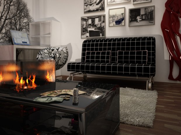 Фотография: Гостиная в стиле Скандинавский, Малогабаритная квартира, Квартира, Дома и квартиры, IKEA, Ремонт, П-111М – фото на INMYROOM