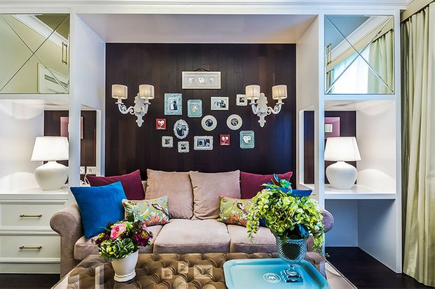 Фотография: Гостиная в стиле Прованс и Кантри, Эклектика, Спальня, Декор интерьера, Интерьер комнат – фото на INMYROOM