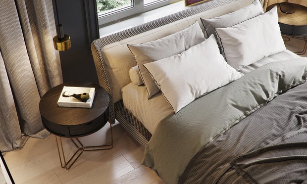 Фотография: Спальня в стиле Современный, Декор интерьера – фото на INMYROOM