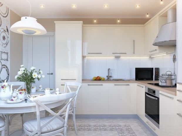 Фотография:  в стиле , Кухня и столовая, Квартира, Дом, Планировки, Мебель и свет, Советы, Перепланировка, Переделка – фото на INMYROOM