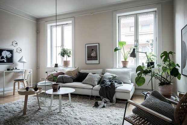 Фотография: Гостиная в стиле Скандинавский, Советы – фото на INMYROOM