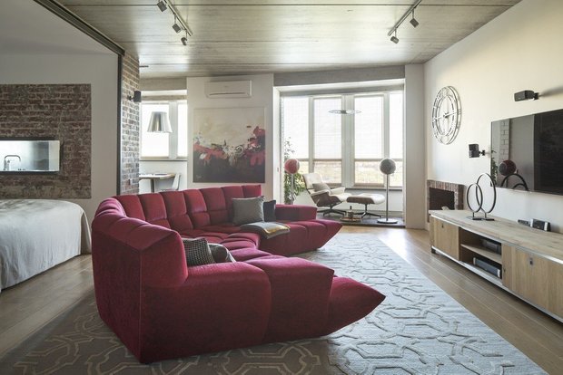 Фотография: Гостиная в стиле Лофт, Советы – фото на INMYROOM