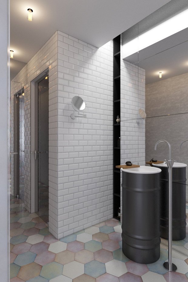 Фотография: Ванная в стиле Лофт, Декор и DIY, Советы, энциклопедия_декор – фото на INMYROOM