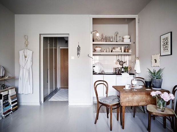 Фотография:  в стиле , Малогабаритная квартира, Советы – фото на INMYROOM