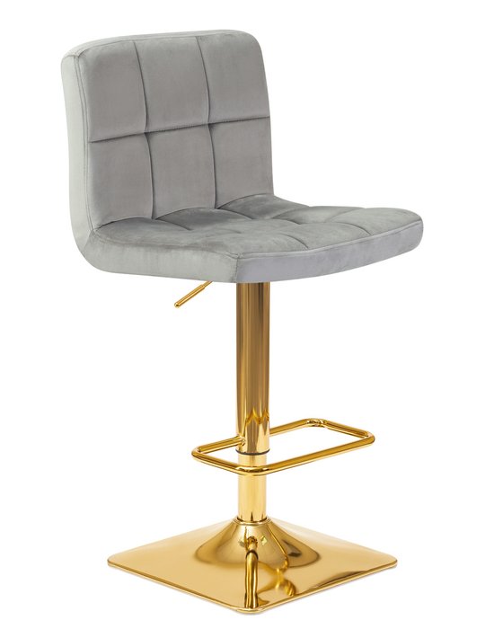Стул барный Goldie серого цвета - купить Барные стулья по цене 9750.0