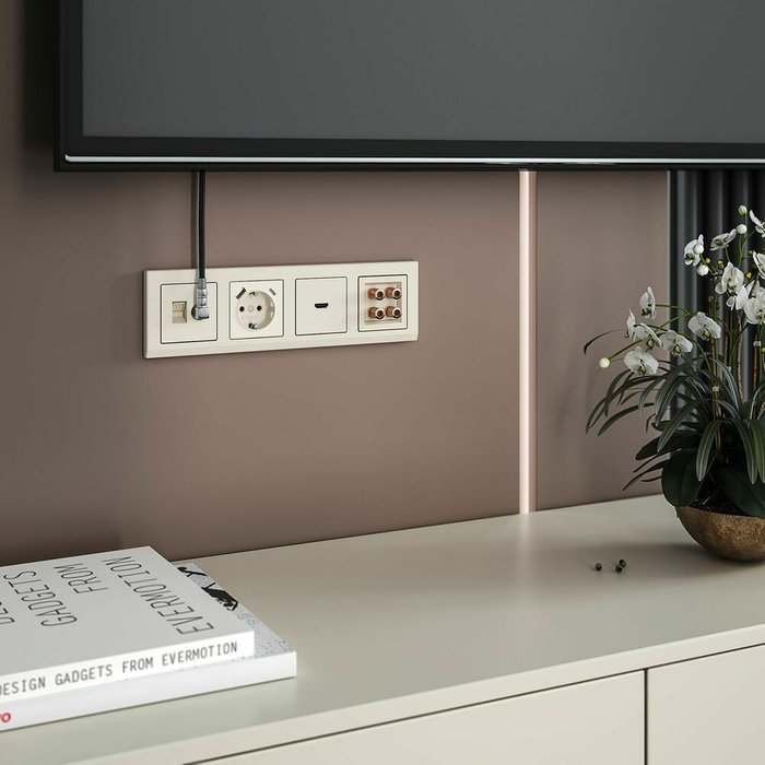 Розетка с заземлением, шторками и USB тип A+C слоновая кость W1171703 - лучшие Розетки в INMYROOM Розетка с заземлением, шторками и USB тип A+C слоновая кость W1171703 - лучшие Розетки в INMYROOM