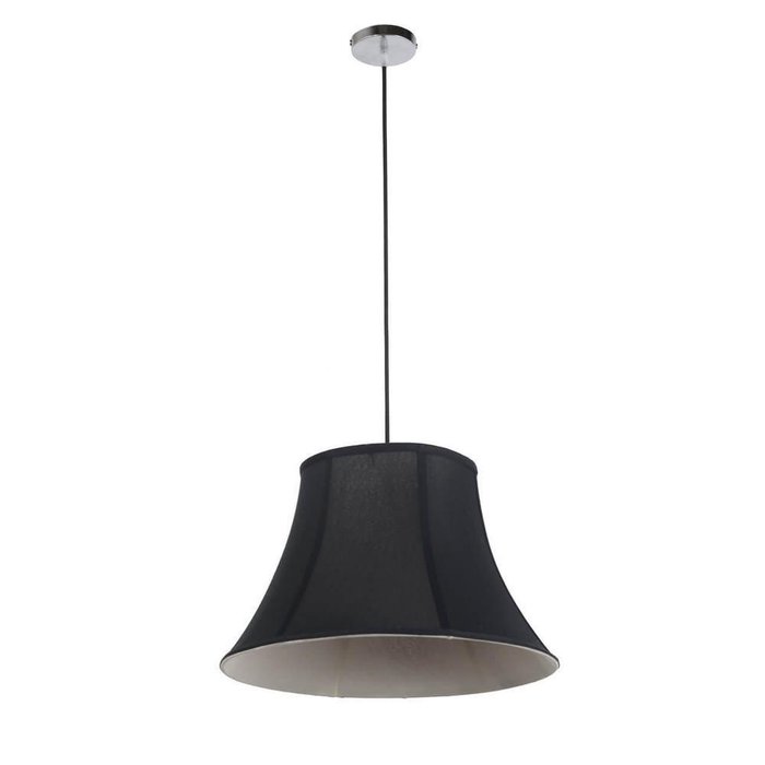 Подвесной светильник Cantare с абажуром черного цвета