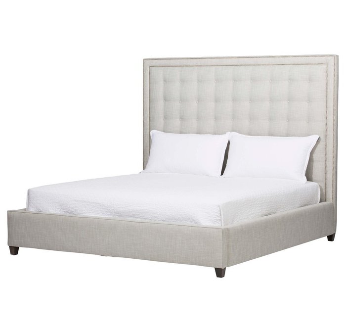 Кровать Dakota Серый 160х200  - купить Кровати для спальни по цене 102000.0
