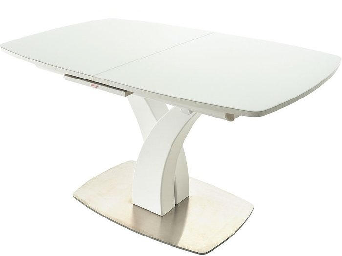 Стол раздвижной Нотр Дам белого цвета - купить Обеденные столы по цене 39767.0