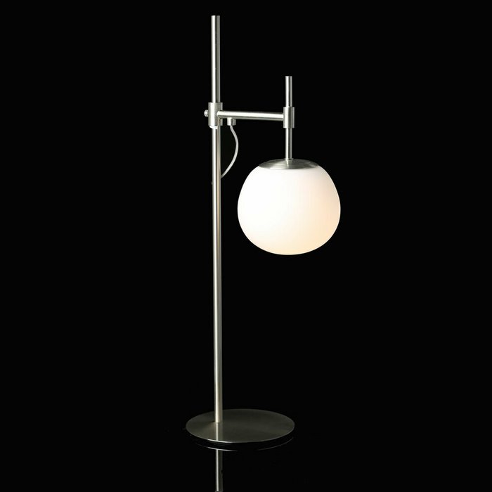 Настольная лампа Каспер серого цвета - купить Настольные лампы по цене 6600.0
