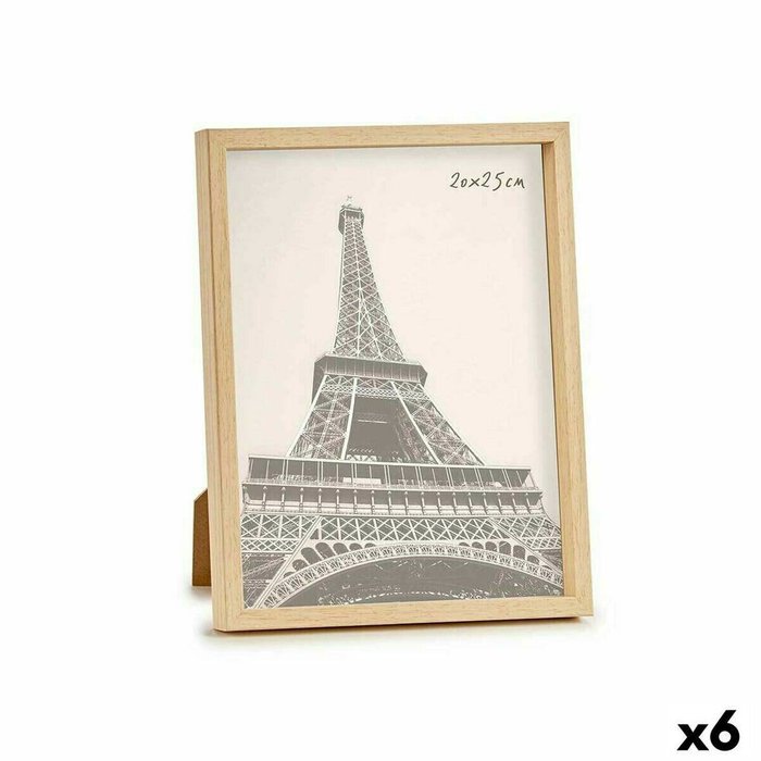 Фоторамка Коричневый Пластик (21,7 x 2 x 26,7 cm) (6 штук)