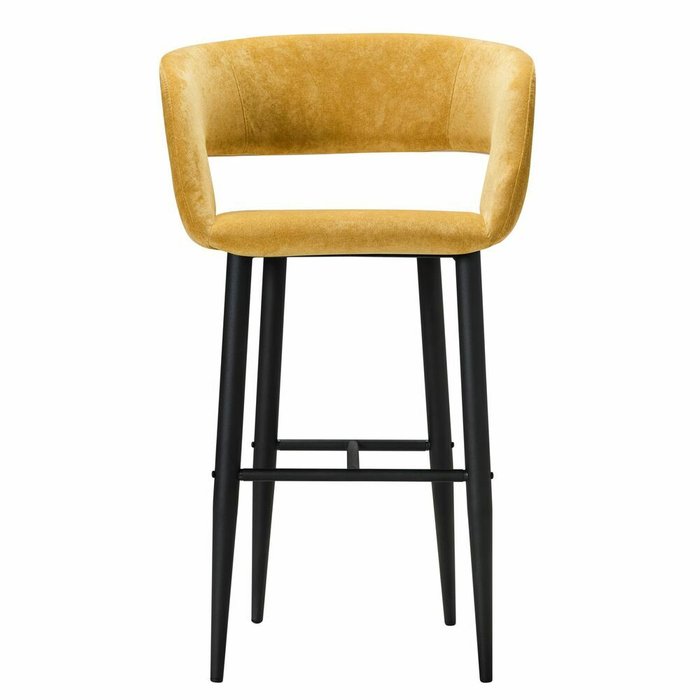 Барный стул Hugs желтого цвета - купить Барные стулья по цене 11090.0