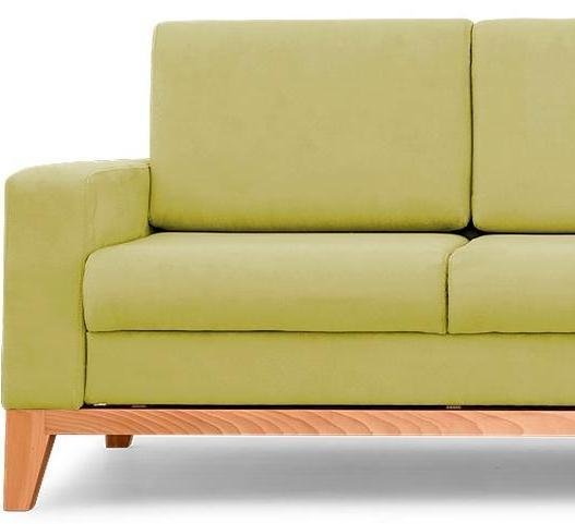 Диван-кровать Нордик Mint светло-зеленого цвета - купить Прямые диваны по цене 41850.0