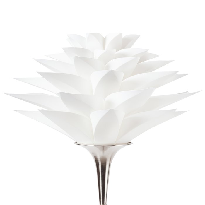 Торшер Artik с белым плафоном в виде цветка - купить Торшеры по цене 16000.0