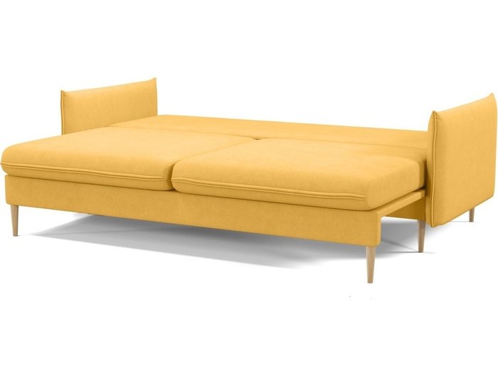 Диван-кровать Бруно желтого цвета - лучшие Прямые диваны в INMYROOM