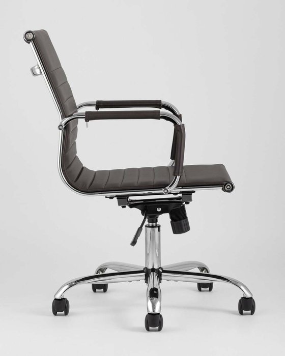 Офисное кресло Top Chairs City S коричневого цвета  - лучшие Офисные кресла в INMYROOM
