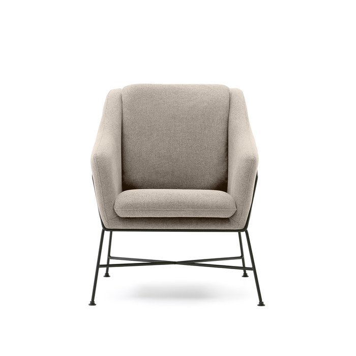 Кресло Brida бежевого цвета - купить Интерьерные кресла по цене 71990.0