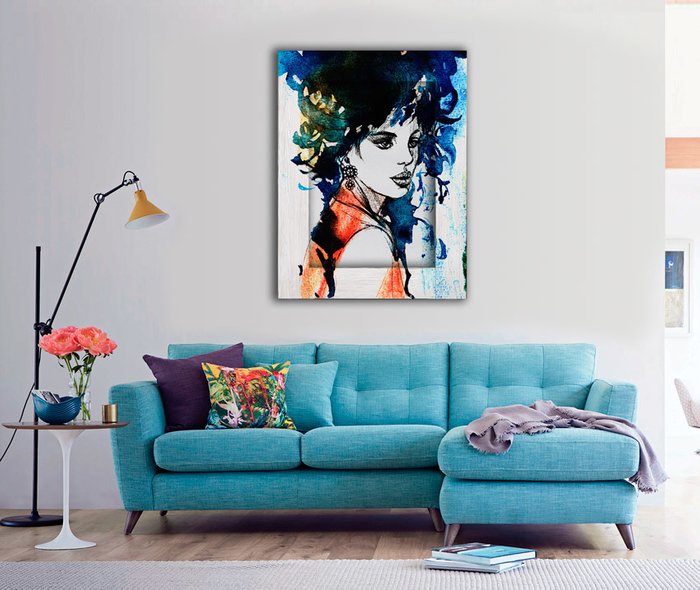 Картина Луиза с Арт рамой 70х90 - купить Картины по цене 10990.0